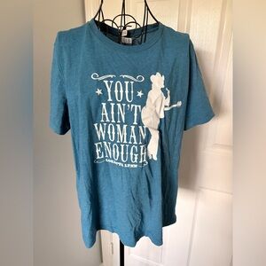 Bella Canvas Heather Teal Blue Graphic Tee